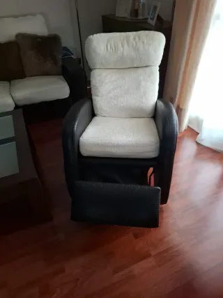 Sofá modular ORTUNO piel y tela