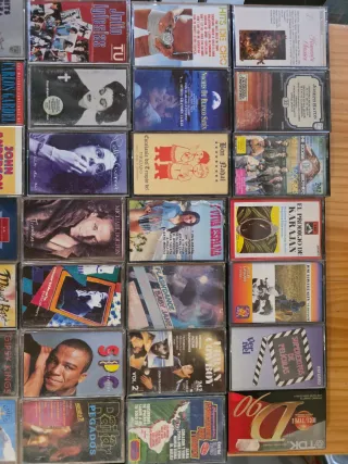 Colección Casetes Música Variada Rock Clásica