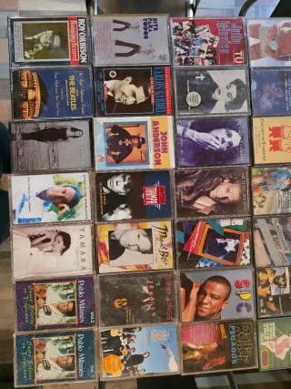 Colección Casetes Música Variada Rock Clásica
