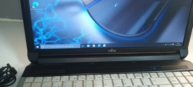Portátil Fujitsu i3 Negro/Plateado afbeelding 3