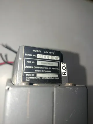 Radio-Emis. APX15TS Móvil