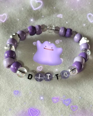 Pulsera Kandi Ditto Morada