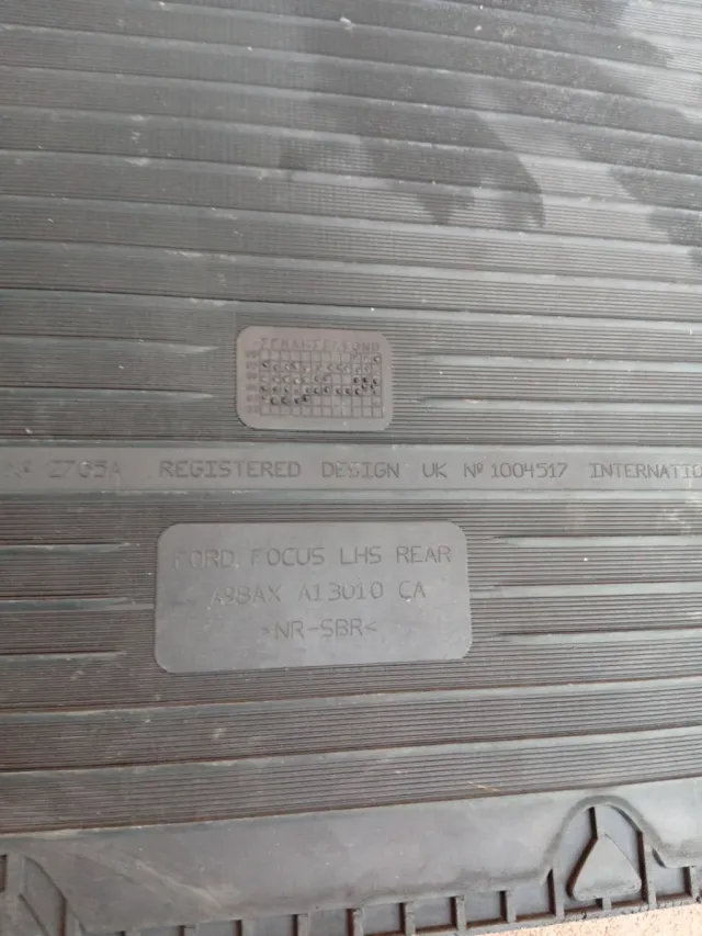 Alfombrillas Goma Ford Focus MK1 TDCI