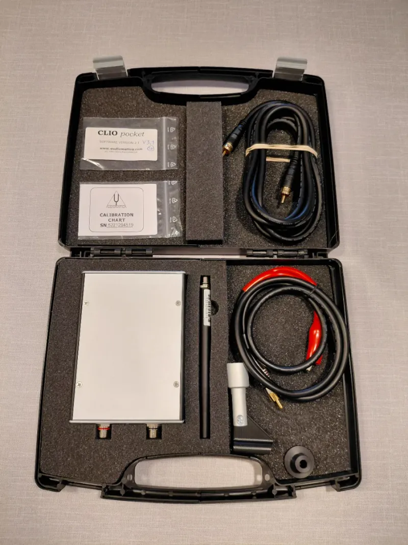 Sistema Medición Acústica CLIO Pocket V3.1 afbeelding 6