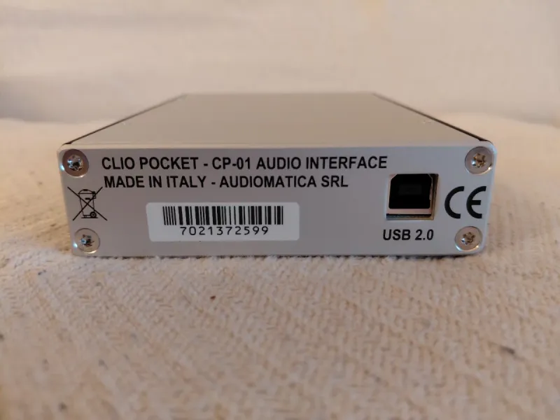 Sistema Medición Acústica CLIO Pocket V3.1 afbeelding 8