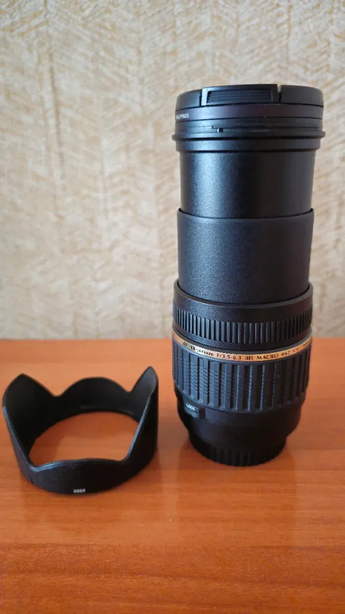 Objetivo Tamron 18-200mm Canon afbeelding 3