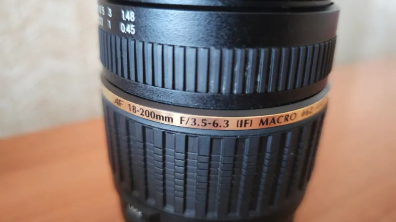 Objetivo Tamron 18-200mm Canon afbeelding 4