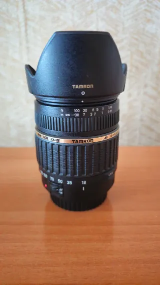 Objetivo Tamron 18-200mm Canon