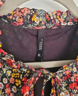 Vestido de gasa Tiffosi T-XL ( 42/44)