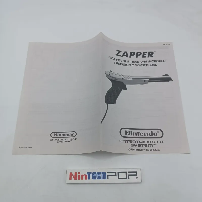 Manual Zapper Nintendo NES afbeelding 2