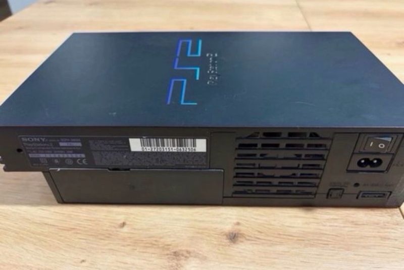 Consola SONY PlayStation 2 (PS2) Negra afbeelding 3