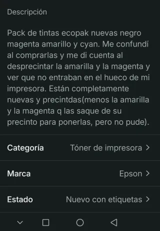 Epson 104 Multipack Tintas Ecotank