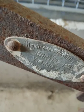 Arado antiguo decorativo