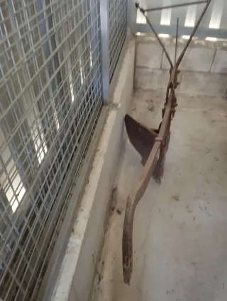 Arado antiguo decorativo