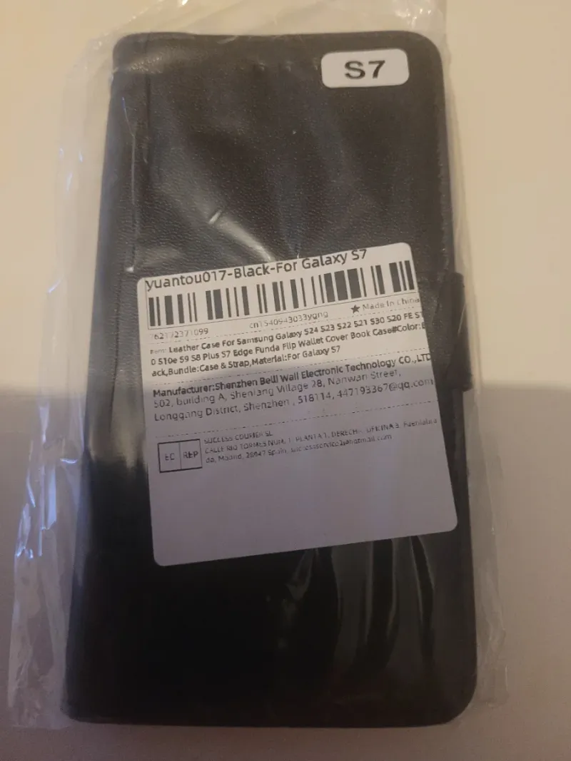 Funda Samsung Galaxy S7 Negra