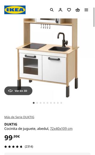 Cocinita de juguete IKEA DUKTIG