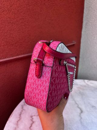 Borsa Michael Kors fucsia monogram