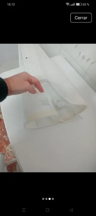 Capirote Semana Santa Blanco, graduable.