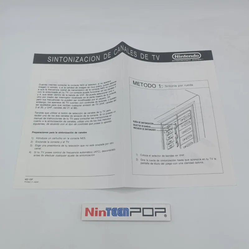 Manual Nintendo NES afbeelding 2
