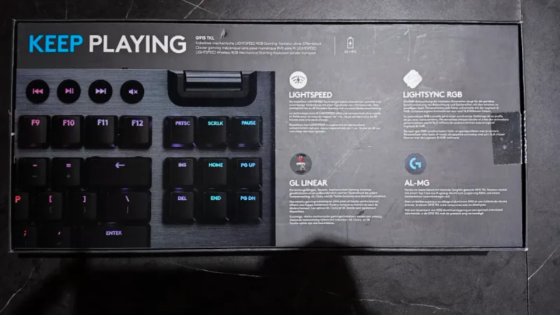 Teclado Logitech G915 TKL RGB afbeelding 6