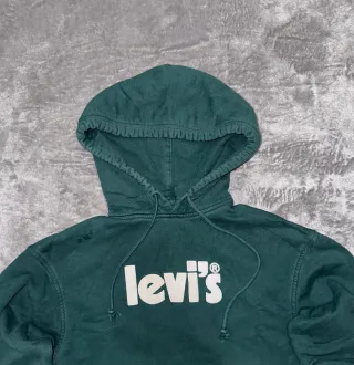 Sudadera Hoddie Classic Retro Y2K LEVIS verde XS