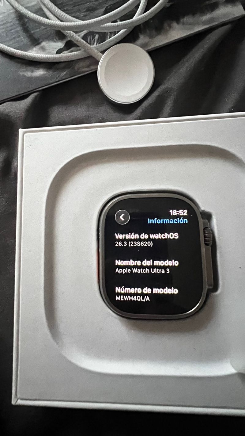 Apple Watch Ultra 3 Plata