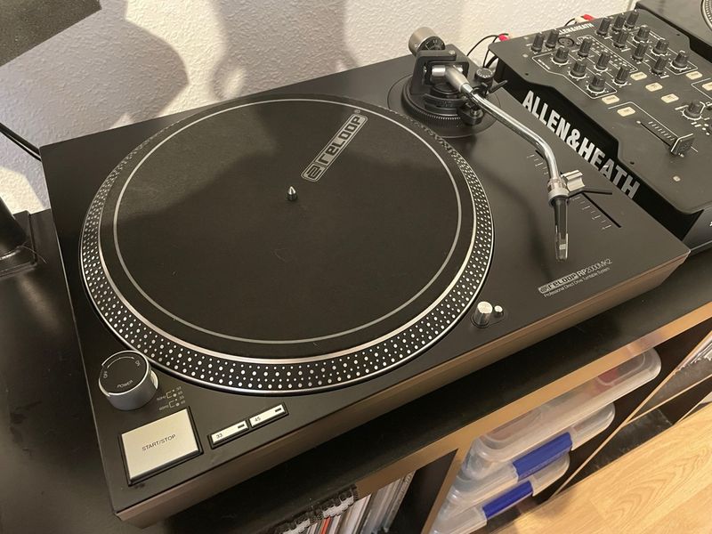 Plato Tocadiscos Reloop RP 2000 MK2 Negro