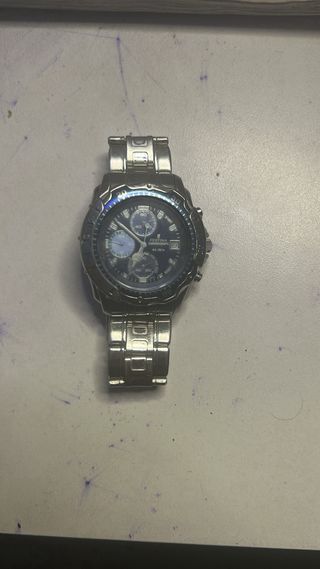 Reloj Festina Cronógrafo Azul y Plateado