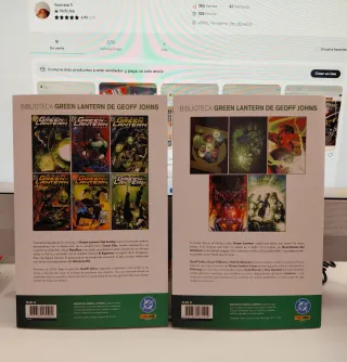 Cómics DC- Biblioteca Green Lantern tomos 1 y 2