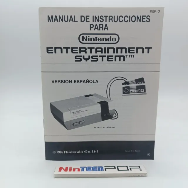 Manual SPACO Nintendo NES