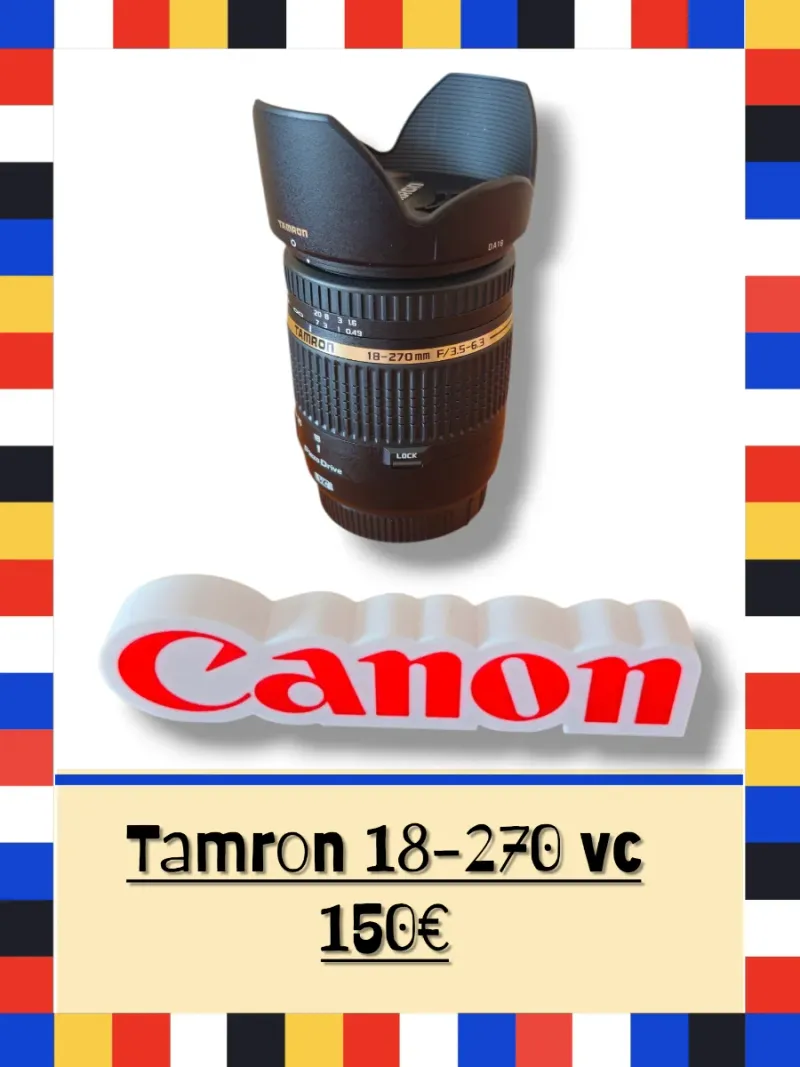 Tamron 18-270mm f/3.5-6.3 para Canon