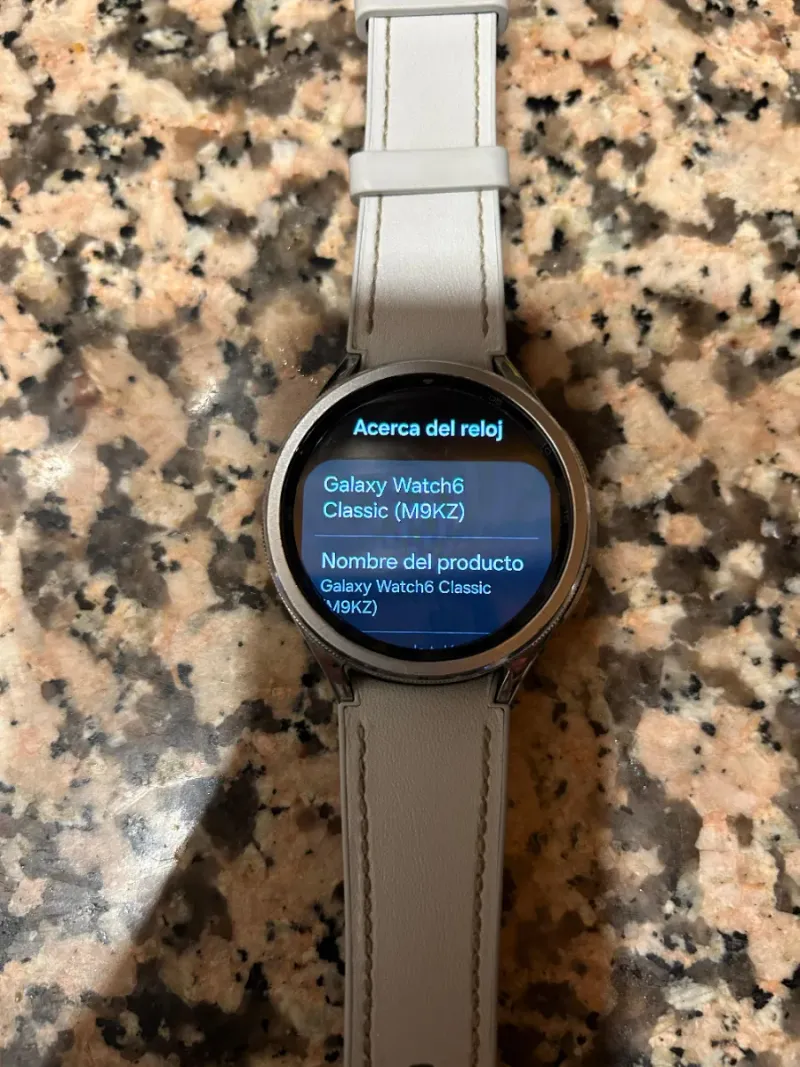 Reloj Samsung Galaxy Watch 6 Plata afbeelding 2