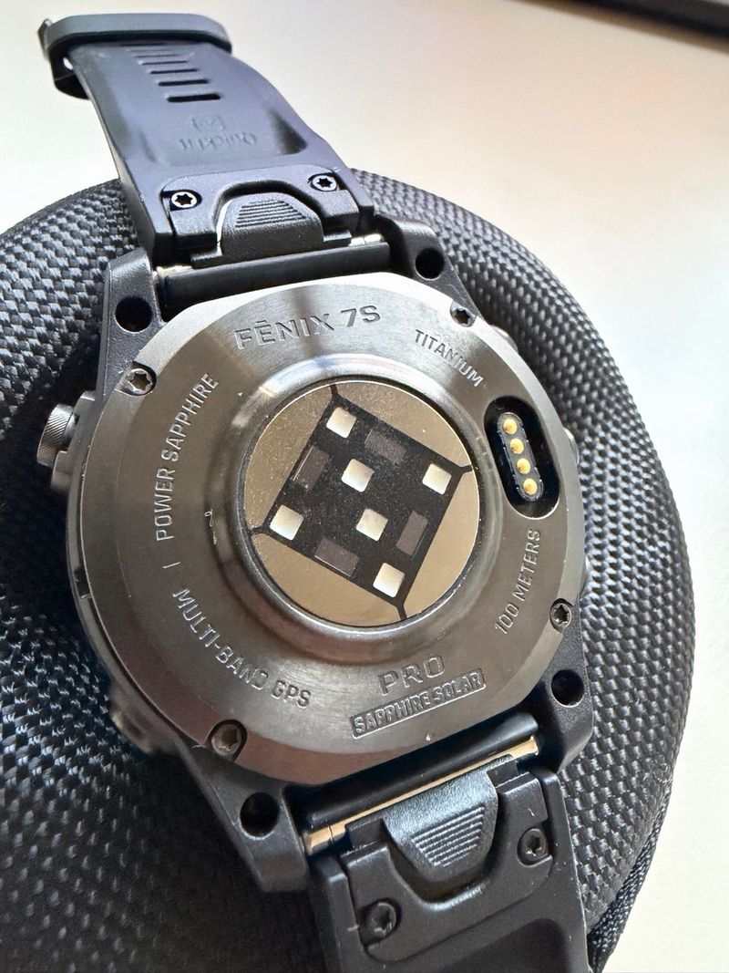 Garmin Fenix 7s Pro Zafiro Solar afbeelding 4