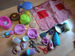 Lote juguetes bebé y cocina