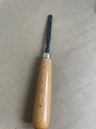 Set di strumenti per intaglio del legno con manico