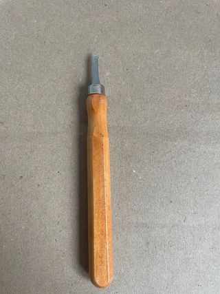 Set di strumenti per intaglio del legno con manico