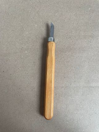 Set di strumenti per intaglio del legno con manico