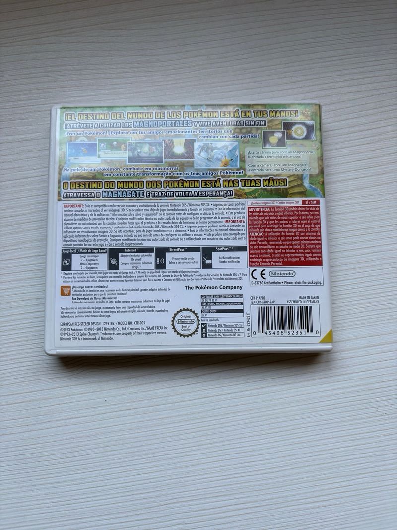 Pokemon Mundo Misterioso Portales al Infinito 3DS afbeelding 2