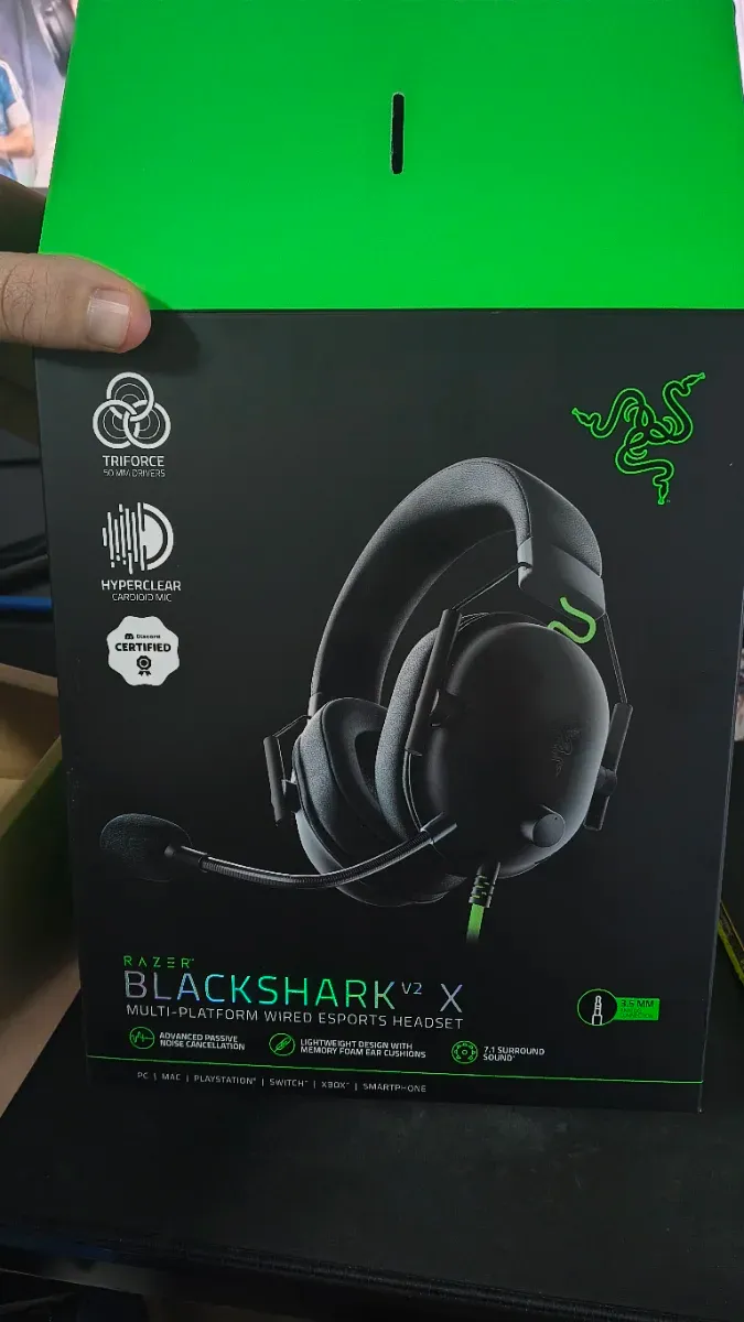 Cascos Gamer Razer Blackshark V2 X afbeelding 3