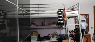 Letto a castello con scrivania tromsö Ikea