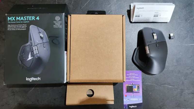 Mouse Logitech MX Master 3S Gris afbeelding 2