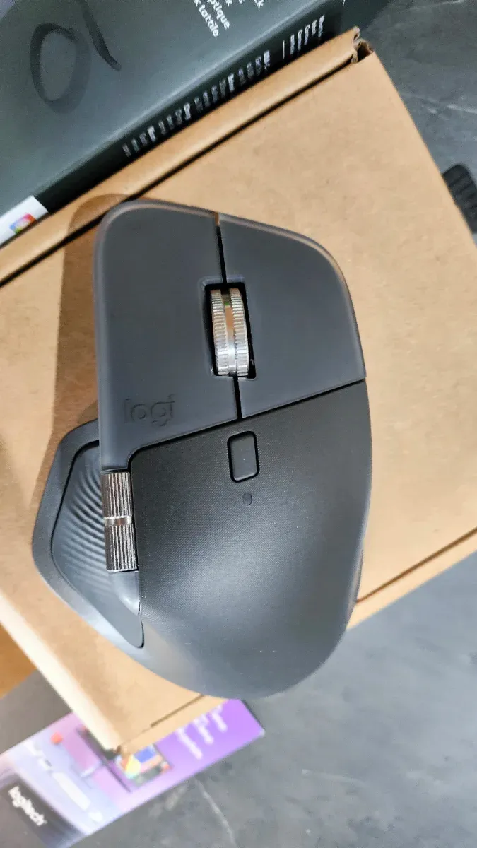 Mouse Logitech MX Master 3S Gris afbeelding 3