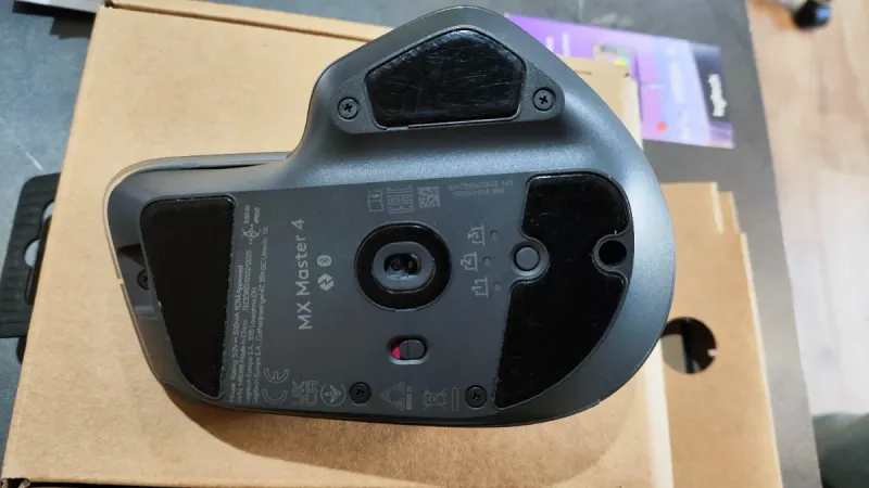 Mouse Logitech MX Master 3S Gris afbeelding 5