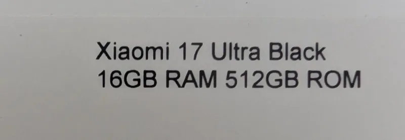 Xiaomi 17 Ultra 512GB Negro precintado afbeelding 2