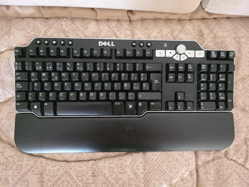 Teclado Dell Bluetooth Negro/Plata