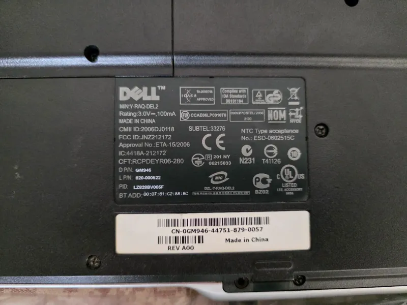 Teclado Dell Bluetooth Negro/Plata afbeelding 4