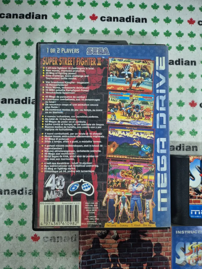 Super Street Fighter II Mega Drive afbeelding 3