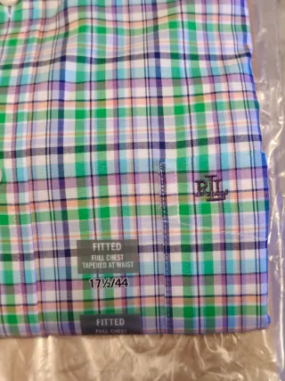 Camisa Lauren Ralph Lauren Algodón Talla 44 cuello