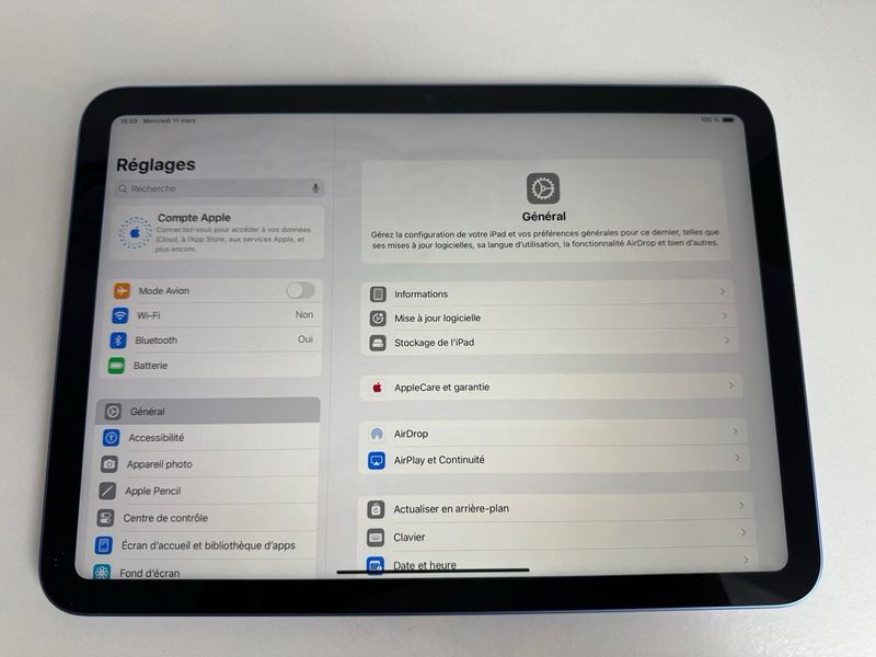 Apple iPad 10 (2022) 256GB Azul/Violeta afbeelding 8