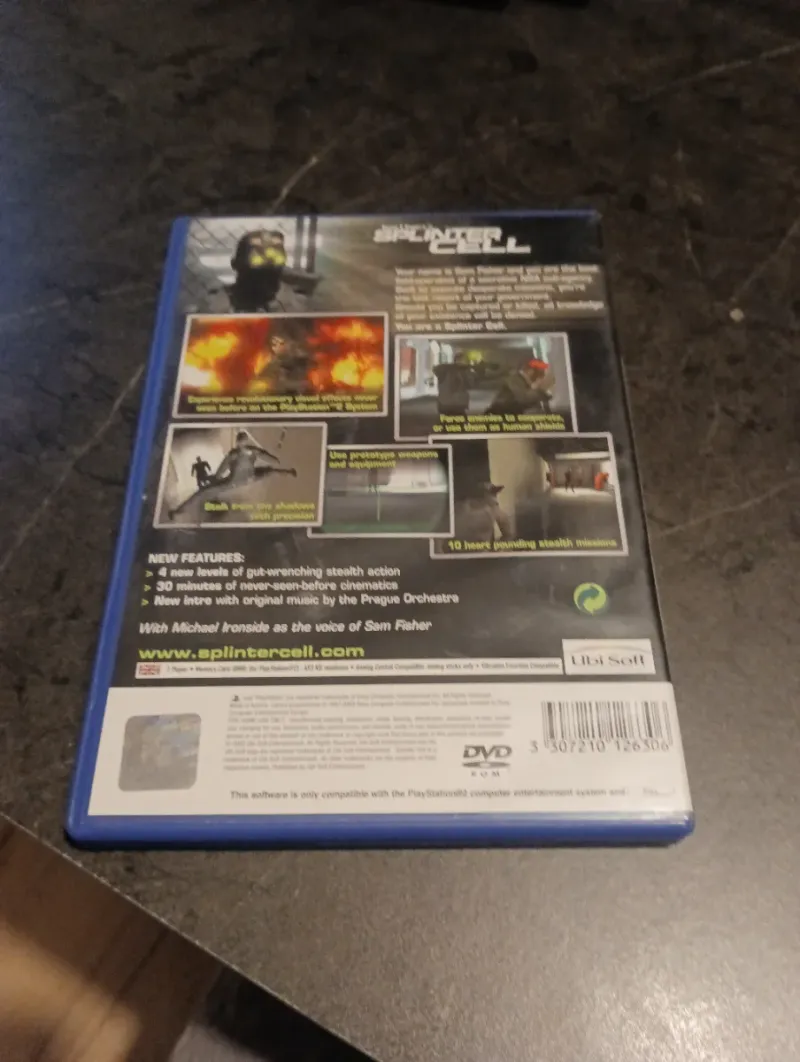 Splinter Cell PS2 Ubisoft afbeelding 2